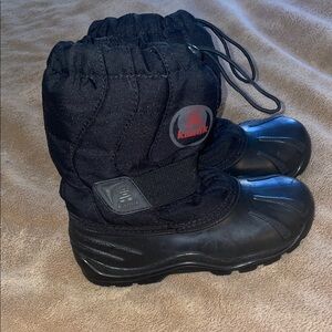 Kamik Black Insulated Snow Boots